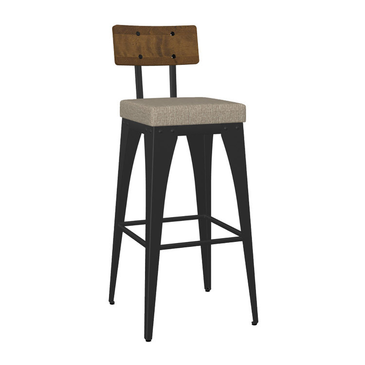 UPRIGHT NON-SWIVEL STOOL