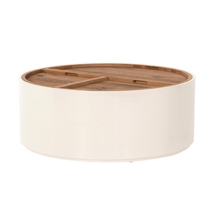CAS ROUND STORAGE COFFEE TABLE