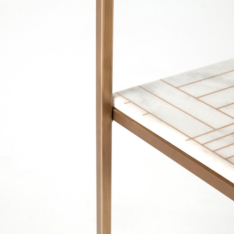 PIET MARBLE NIGHTSTAND