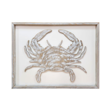FRAMED CRAB CUTOUT