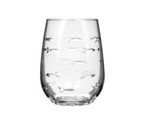 Rolf Sailing 17 oz Stemless Wine Tumbler - Set of Four