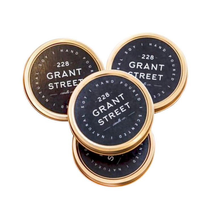 TRAVEL TIN 4 OZ. CANDLES