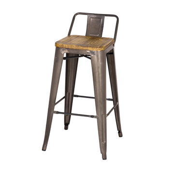 METRO LOW BACK STOOL