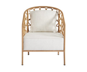 Coral coast paradise cove retro metal arm chair sale