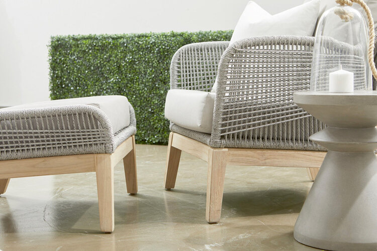 CRANE OUTDOOR OTTOMAN