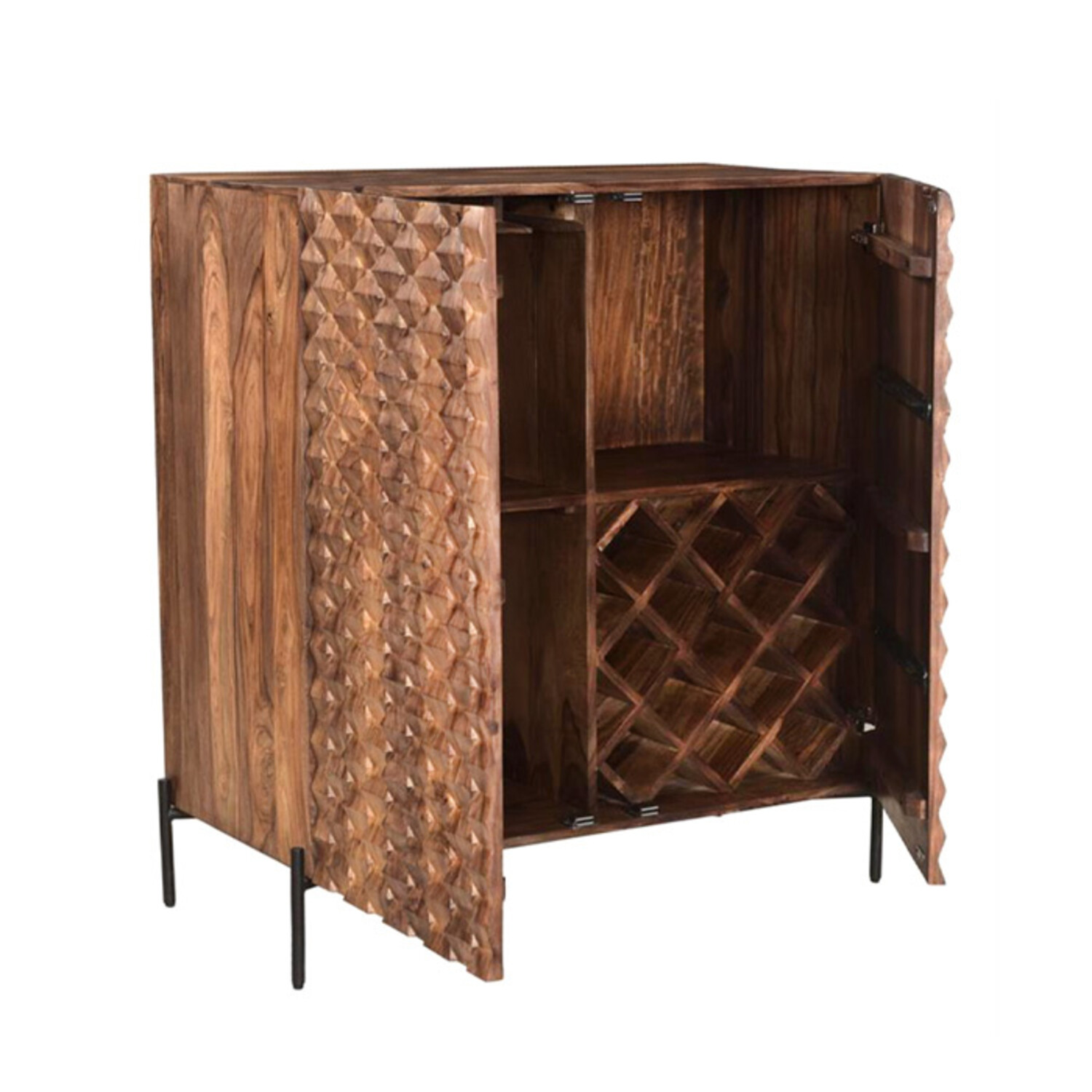 Mango Wood Bar Cabinet