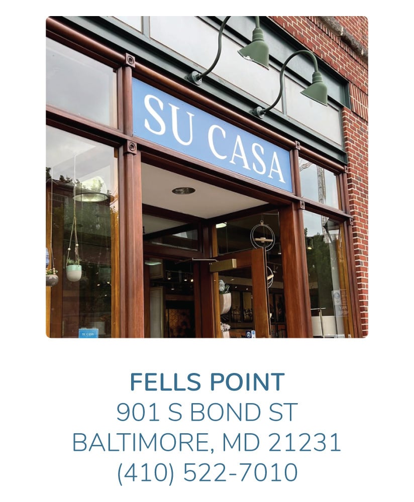 Link to Google Maps for Su Casa Fells Point Location