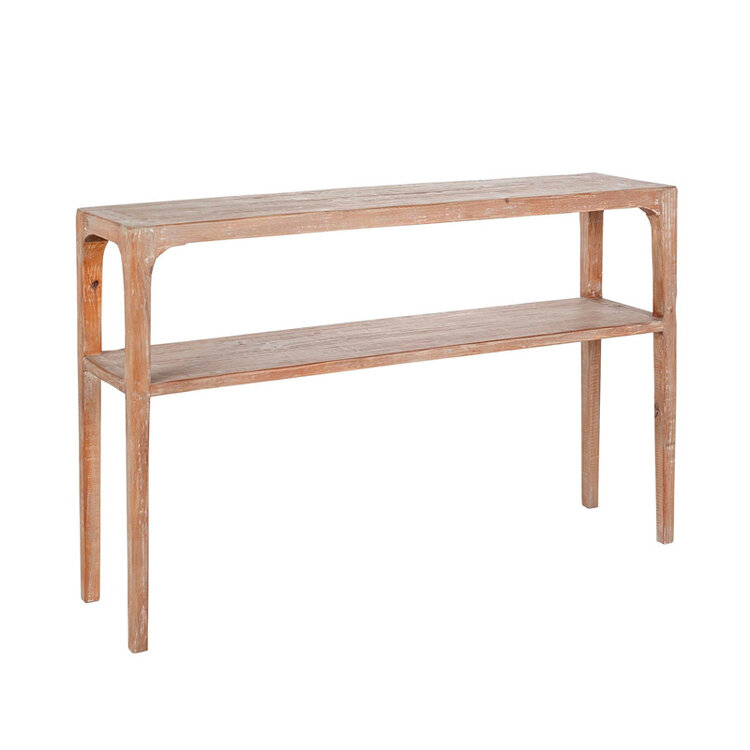 MORTY CONSOLE TABLE NATURAL GREY
