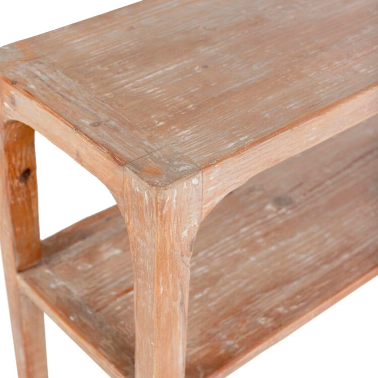 MORTY CONSOLE TABLE NATURAL GREY