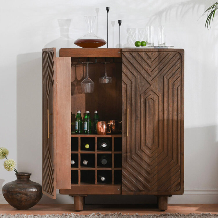 HOLLAND BAR CABINET