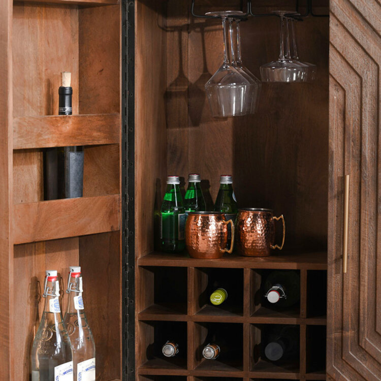 HOLLAND BAR CABINET