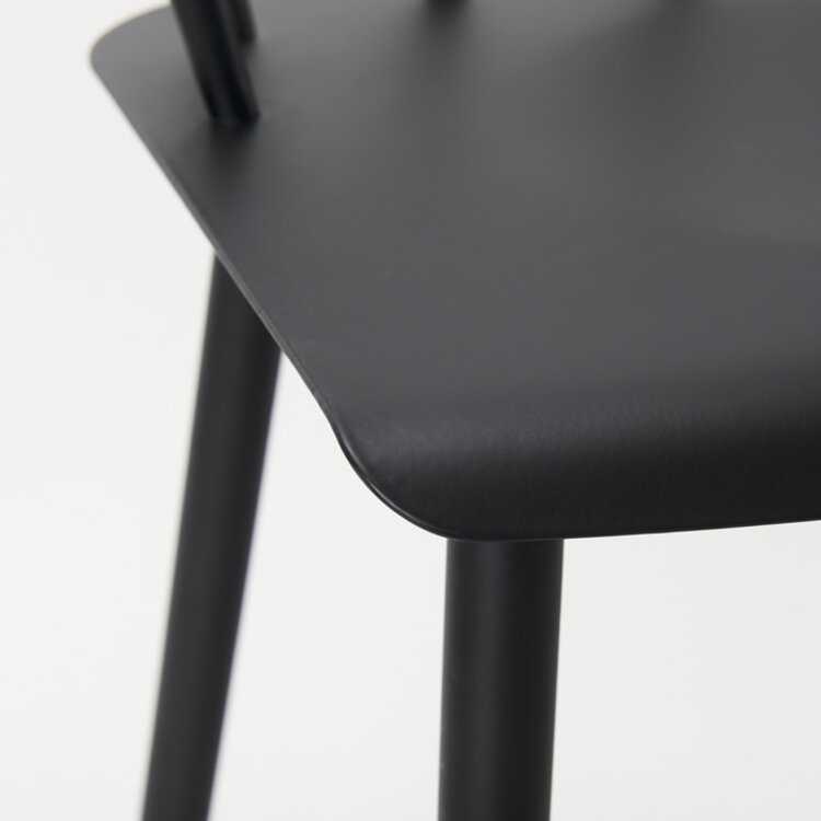 POWELL BLACK METAL STOOL