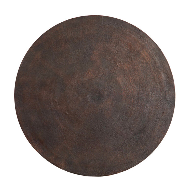 SIMONE PUB TABLE, ANTIQUE RUST