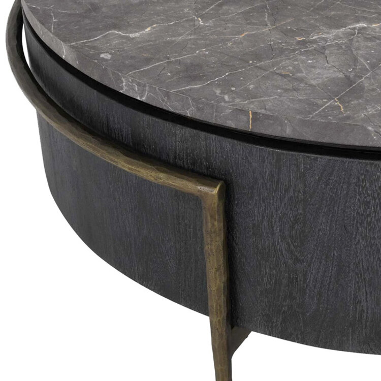 JUSTICE ROUND COFFEE TABLE