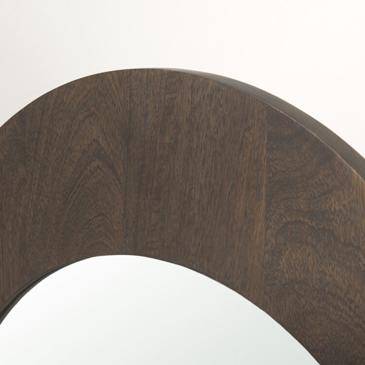 CELINE ARCHED WOOD MIRROR