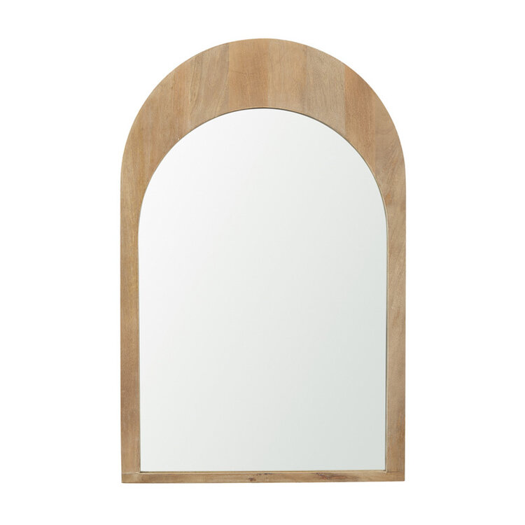 CELINE ARCHED WOOD MIRROR