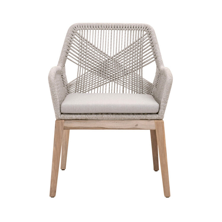 CRANE OUTDOOR ARM DINING CHAIR