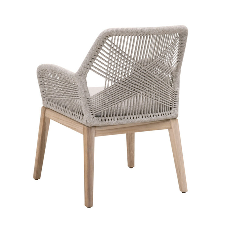 CRANE OUTDOOR ARM DINING CHAIR