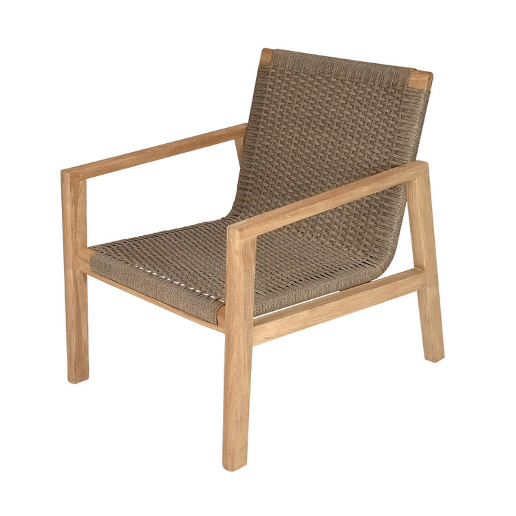 ROYAL TEAK HALSEY OUTDOOR CLUB CHAIR