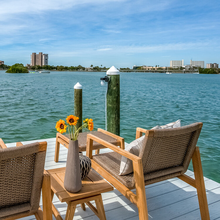 ROYAL TEAK HALSEY OUTDOOR CLUB CHAIR