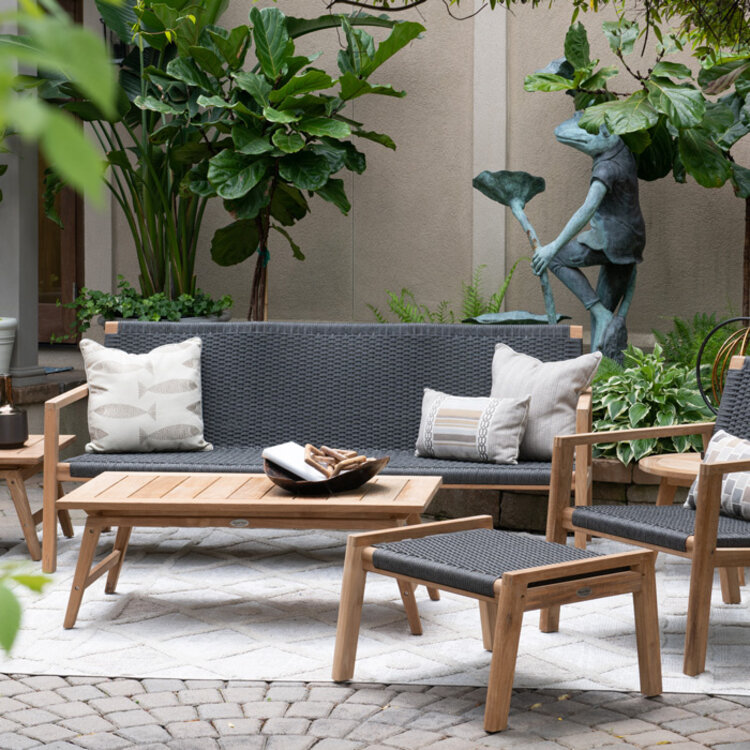 ROYAL TEAK HALSEY OUTDOOR SOFA