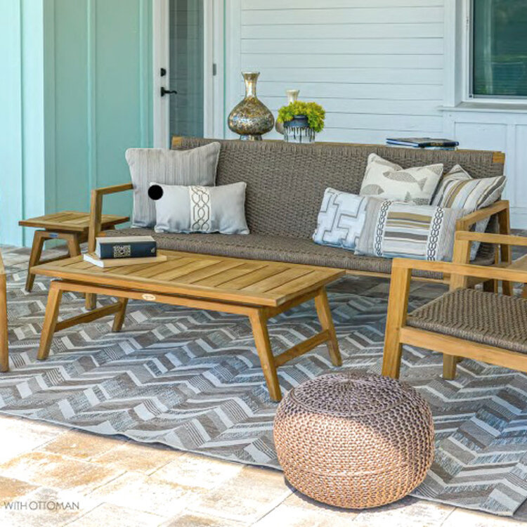 ROYAL TEAK HALSEY OUTDOOR SOFA