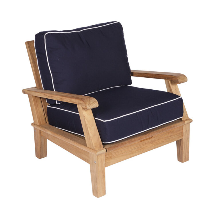 ROYAL TEAK LARGO OUTDOOR CLUB CHAIR