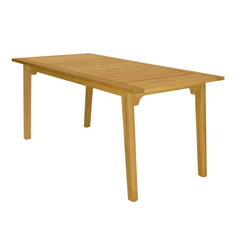 ROYAL TEAK HALSEY OUTDOOR DINING TABLE