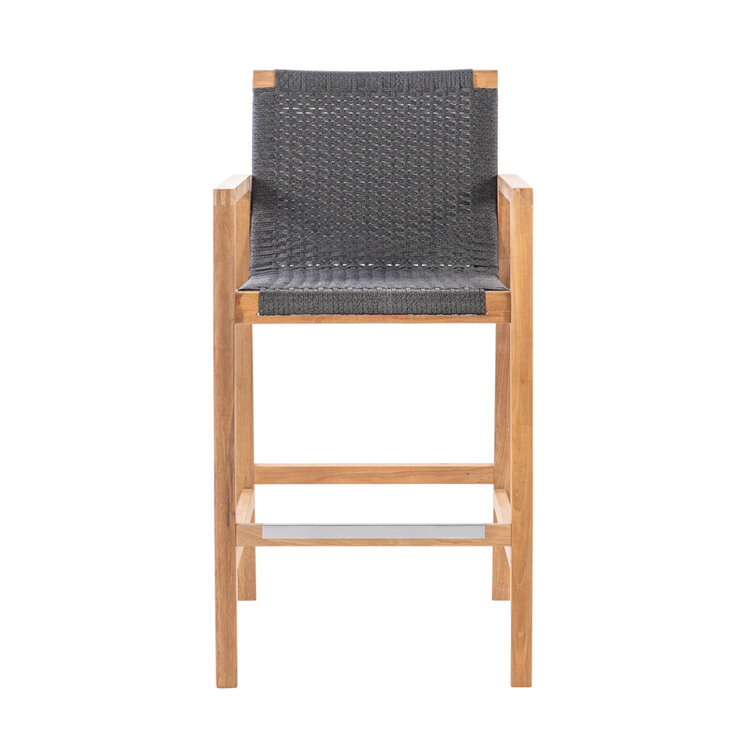 ROYAL TEAK HALSEY OUTDOOR STOOL