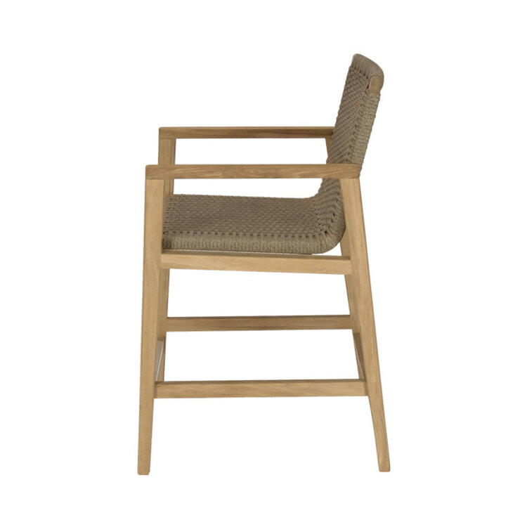 ROYAL TEAK HALSEY OUTDOOR STOOL