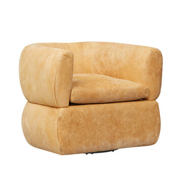 BOUNTY LEATHER SWIVEL CHAIR