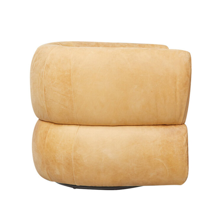 BOUNTY LEATHER SWIVEL CHAIR