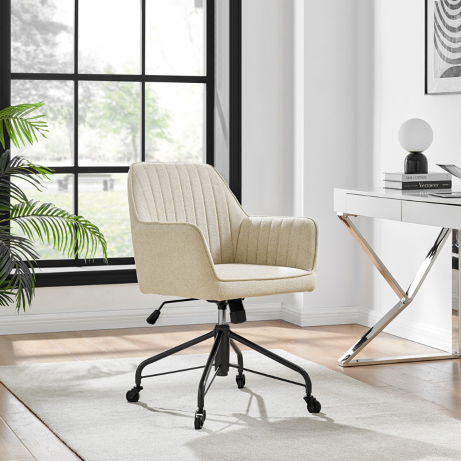 SAMPSON SWIVEL DESK CHAIR - Su Casa