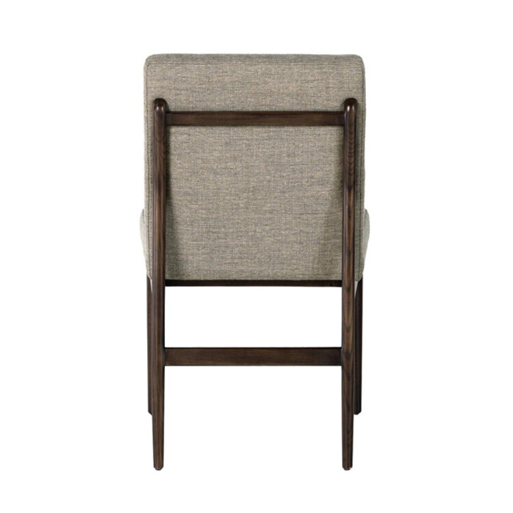 ABIDA DINING CHAIR, ALCALA NICKEL