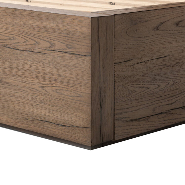 LEO BED, RUSTIC GREY