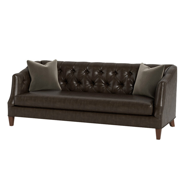 CAMPBELL LEATHER SOFA