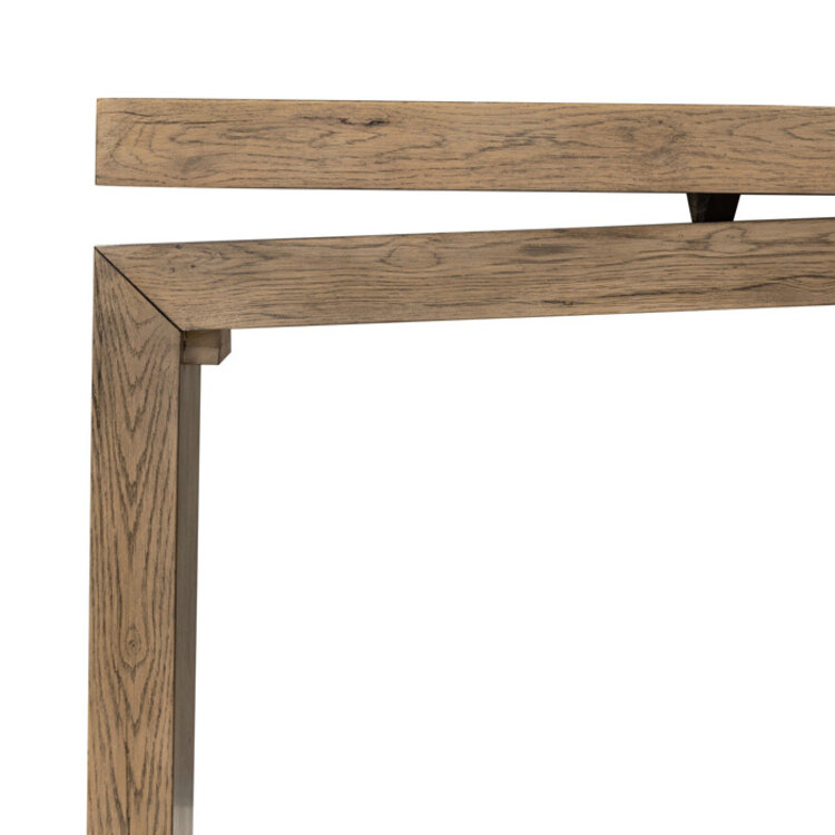 MATTHES OAK CONSOLE TABLE