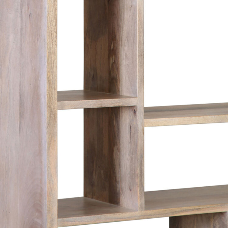 DUNCAN BOOKCASE, WHITE WASH