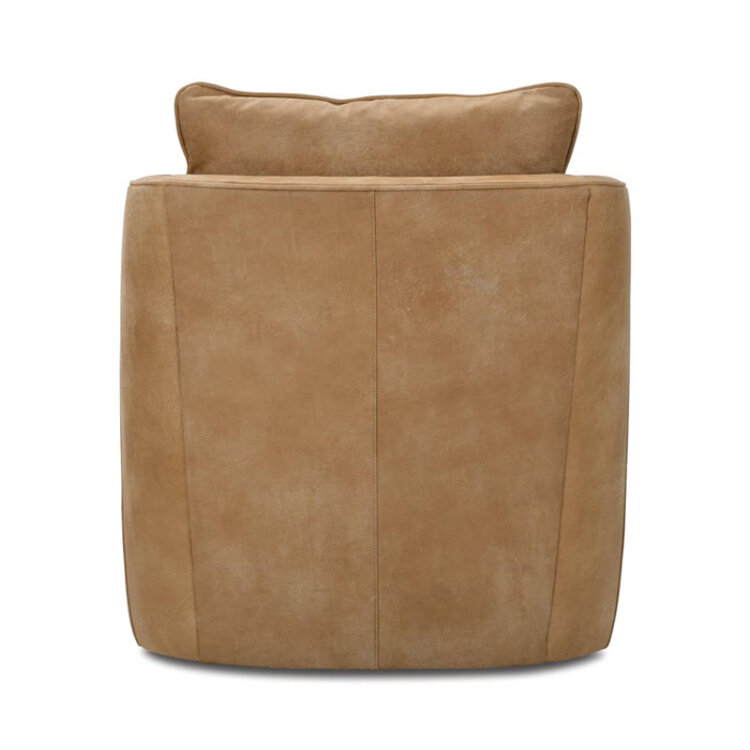 ROTHWELL LEATHER SWIVEL CHAIR