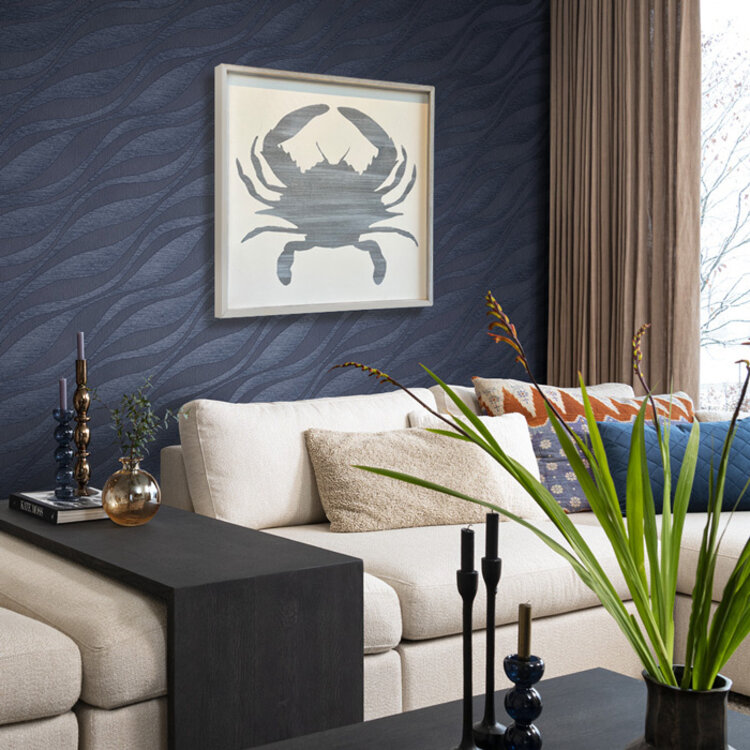 LARGE BLUE CRAB SQUARE