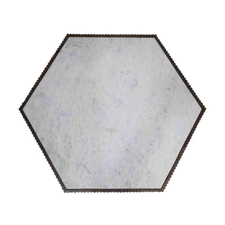 LR HOME SERGEY HEXAGON END TABLE