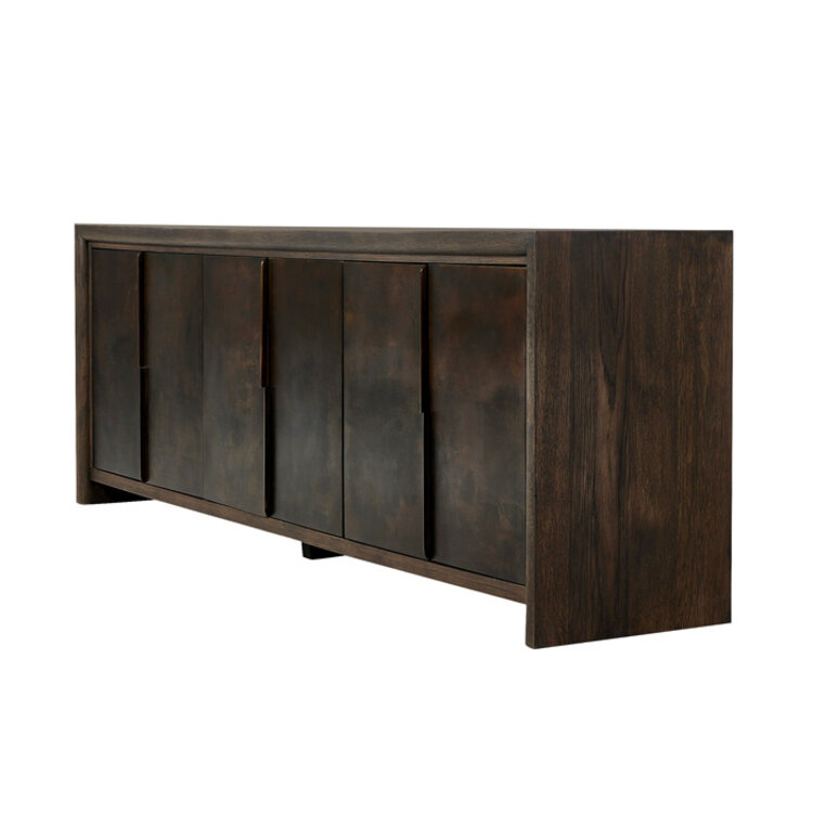 ARLINGTON 6 DOOR SIDEBOARD, ESPRESSO