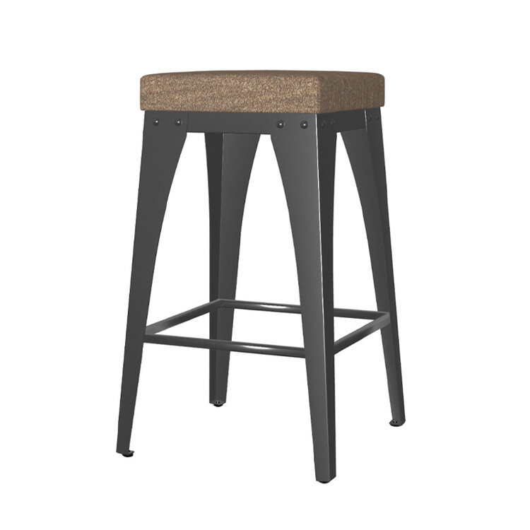 UPRIGHT NON-SWIVEL BACKLESS STOOL