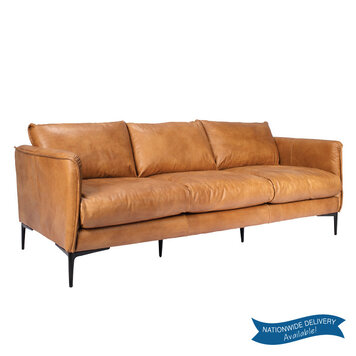 ABBINGTON LEATHER SOFA