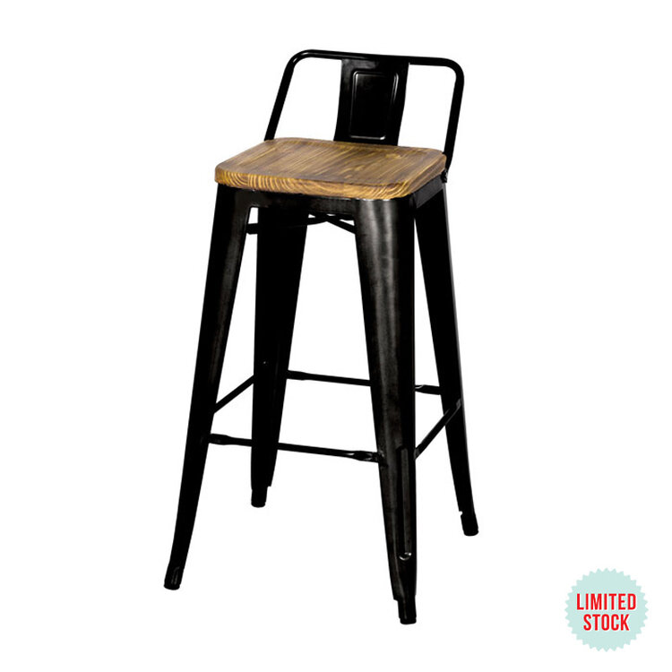 METRO LOW BACK STOOL