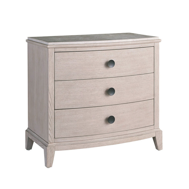 COSETTE 3-DRAWER NIGHTSTAND