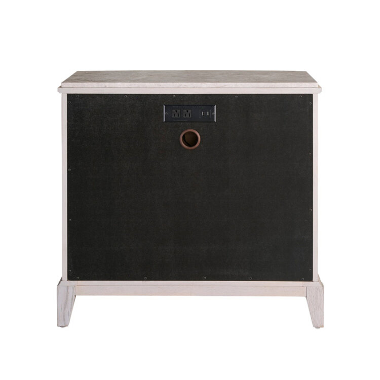 COSETTE 3-DRAWER NIGHTSTAND