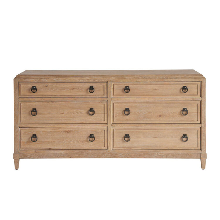SALINAS 6-DRAWER DRESSER