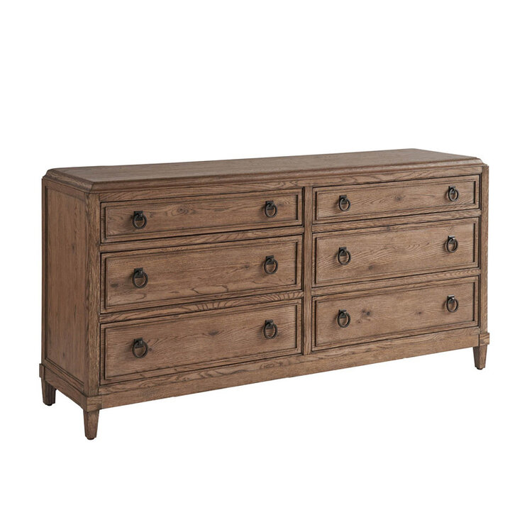 SALINAS 6-DRAWER DRESSER