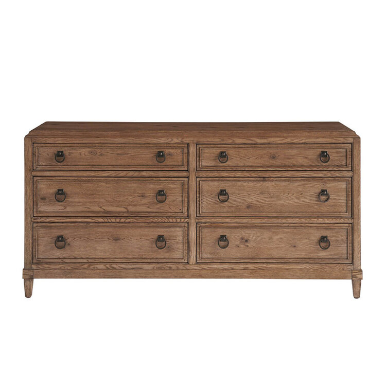 SALINAS 6-DRAWER DRESSER